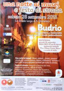 LOCANDINA NOTTE AI MUSEI