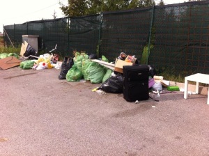 stazione ecologica budrio in un giorno del 2014